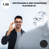 ZEISS FSV CLEARVIEW 1.50 PhotoFusion X Grey DuraVision Platinum UV