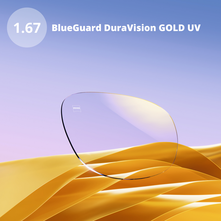 ZEISS FSV CLEARVIEW 1.67 BlueGuard DuraVision GOLD UV