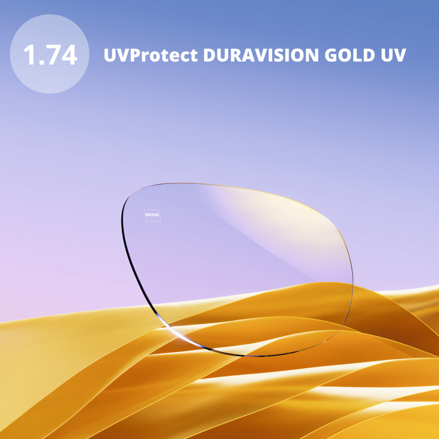 ZEISS FSV CLEARVIEW 1.74 UVProtect DuraVision Gold UV