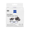 ZEISS Premoistened Lens Wipes - 60ct (case pack of 12)